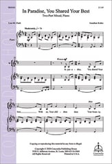 In Paradise, You Shared Your Best Two-Part Mixed choral sheet music cover